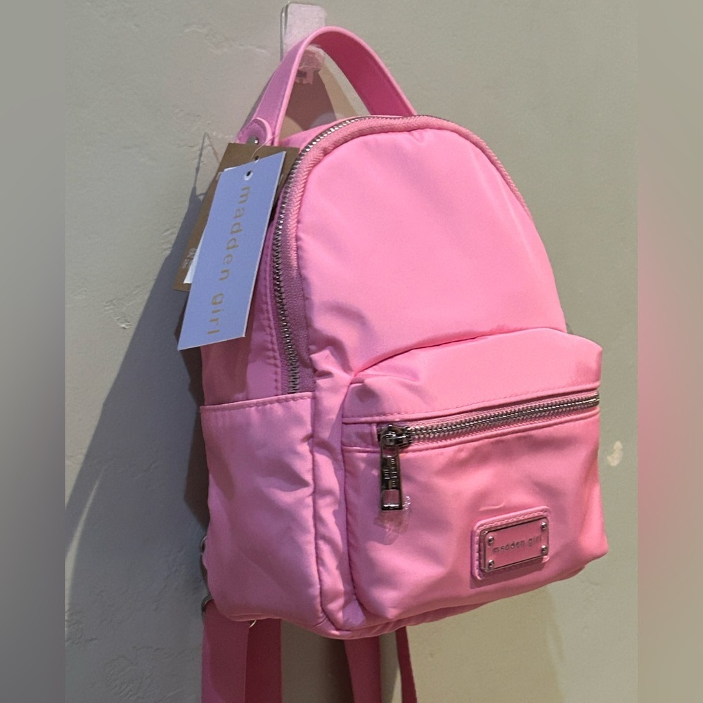 MADDEN GIRL AMILA LT. PINK MINI BACKPACK. BRAND NEW WITH TAGS. - Picture 7 of 8